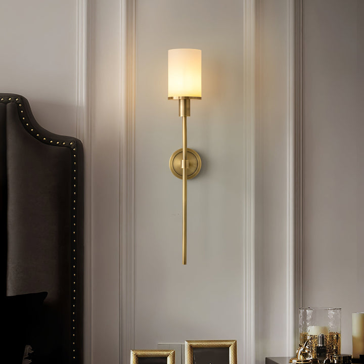 Tracie Classic Alabaster Sconce