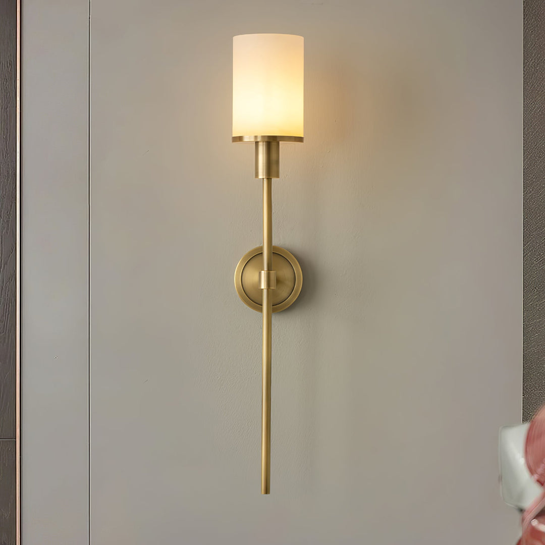 Tracie Classic Alabaster Sconce