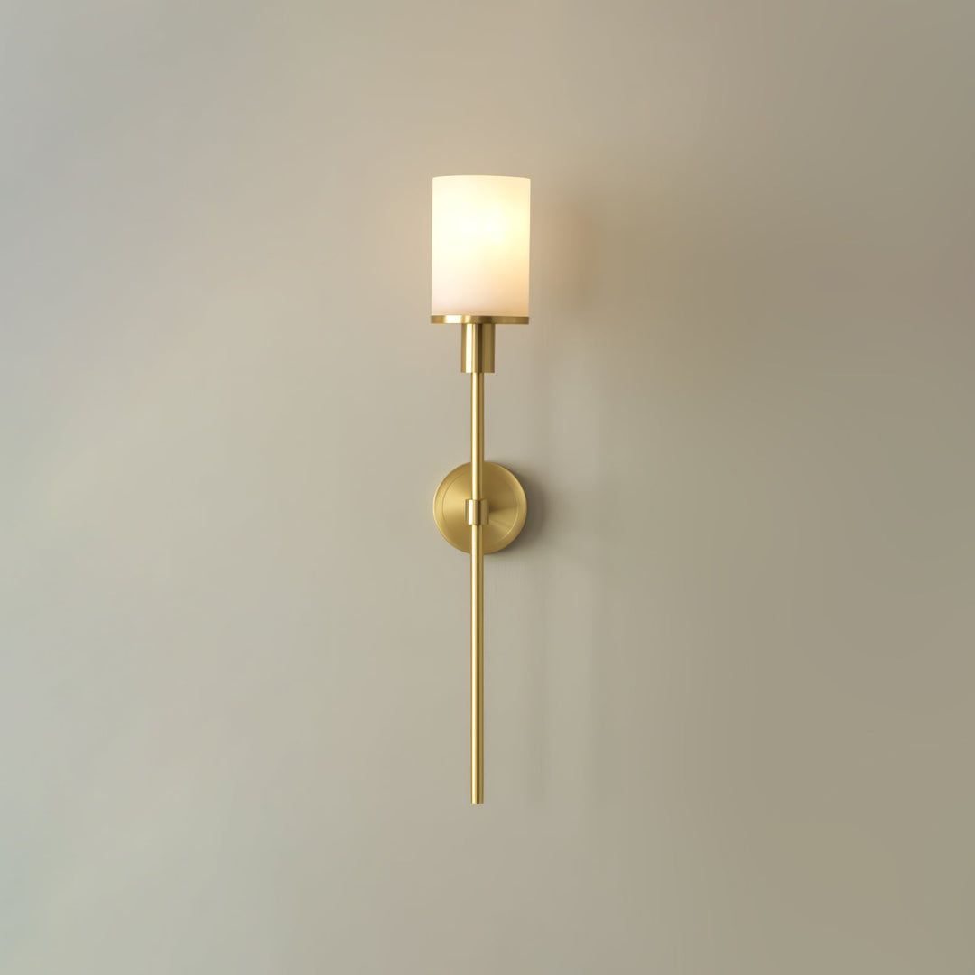 Tracie Classic Alabaster Sconce
