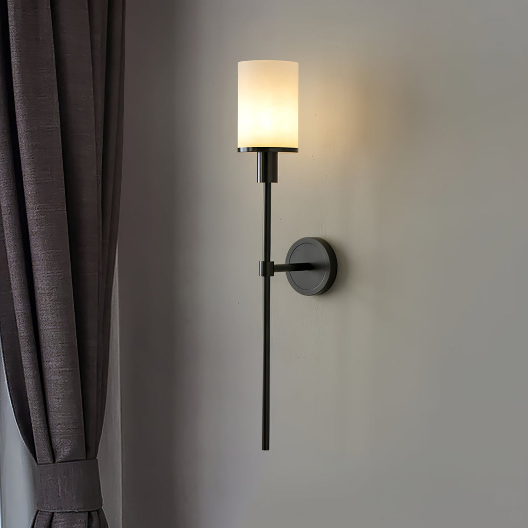 Tracie Classic Alabaster Sconce