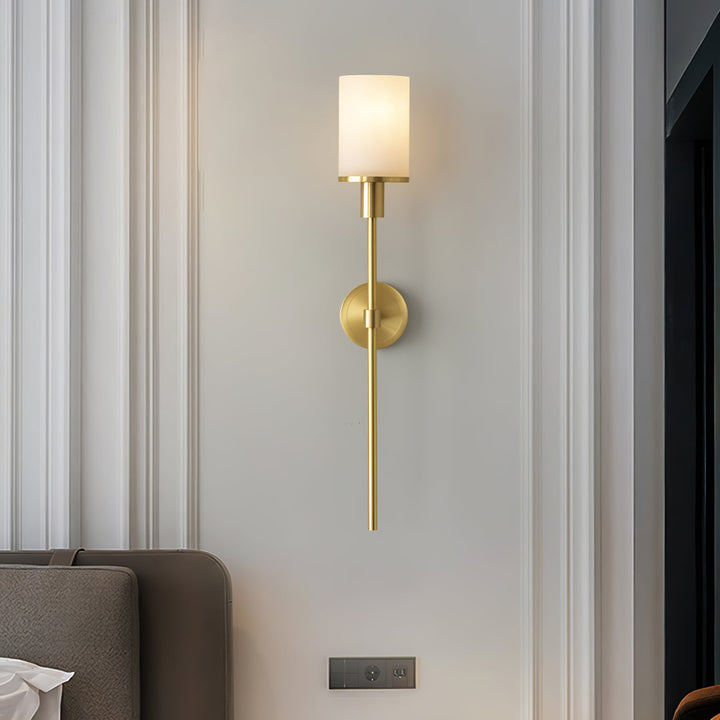 Tracie Classic Alabaster Sconce