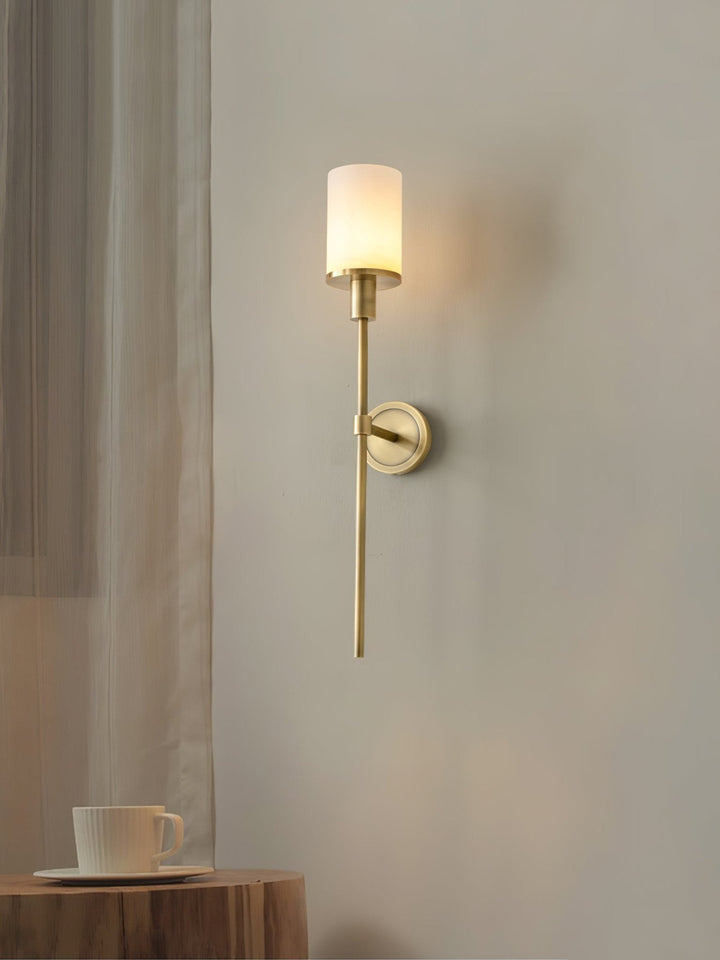Tracie Classic Alabaster Sconce