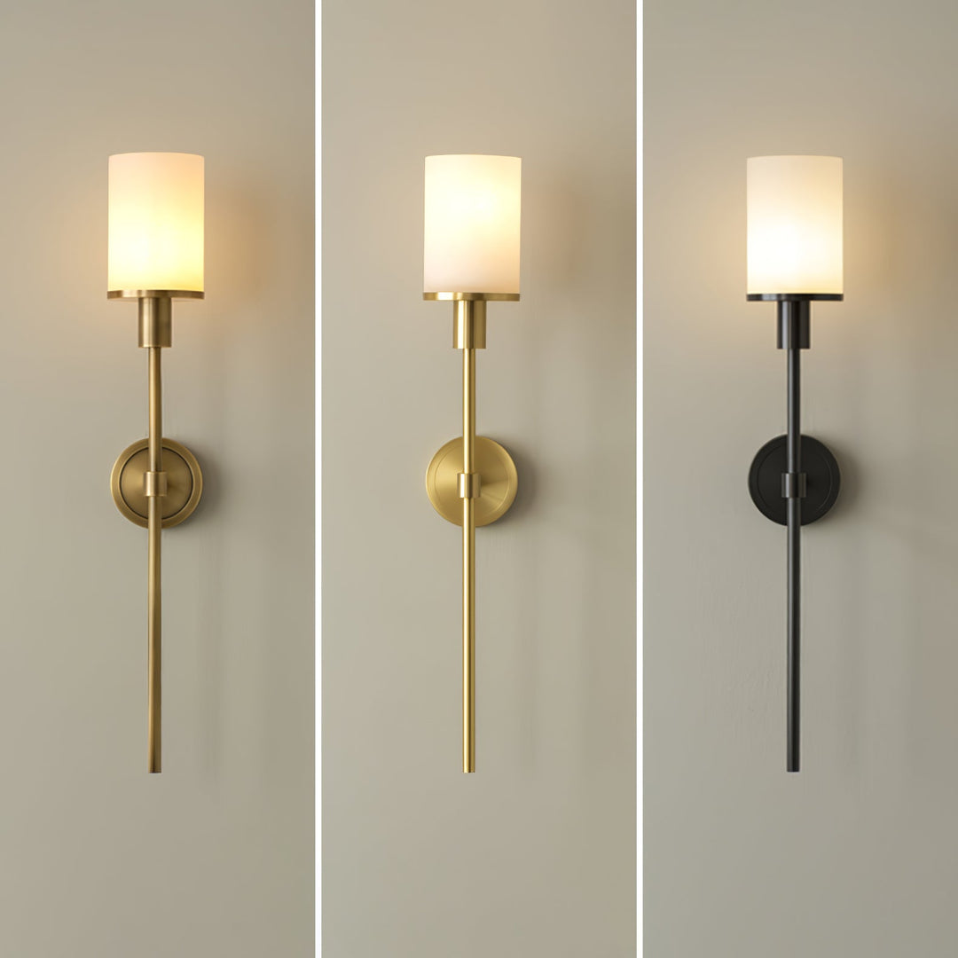 Tracie Classic Alabaster Sconce