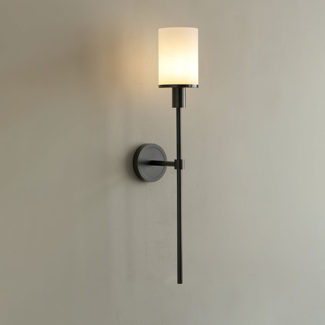 Tracie Classic Alabaster Sconce