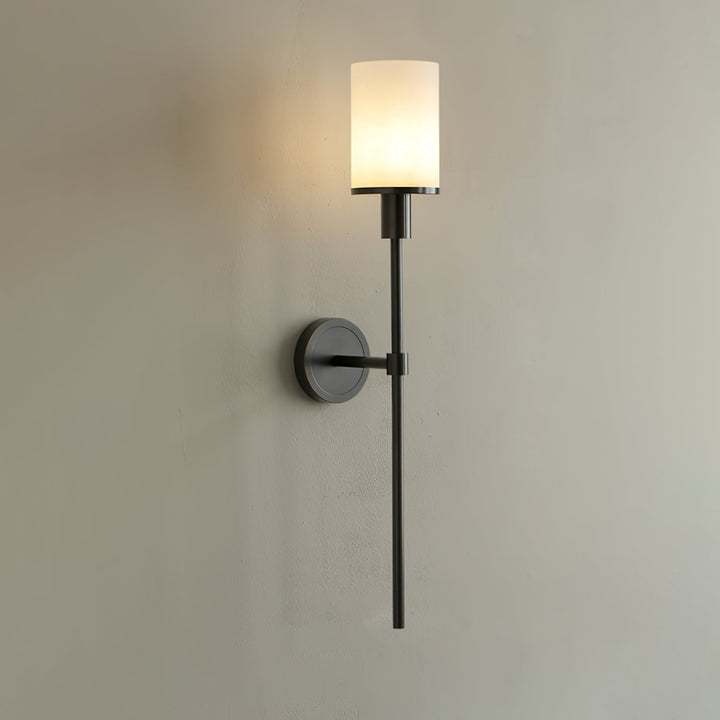 Tracie Classic Alabaster Sconce