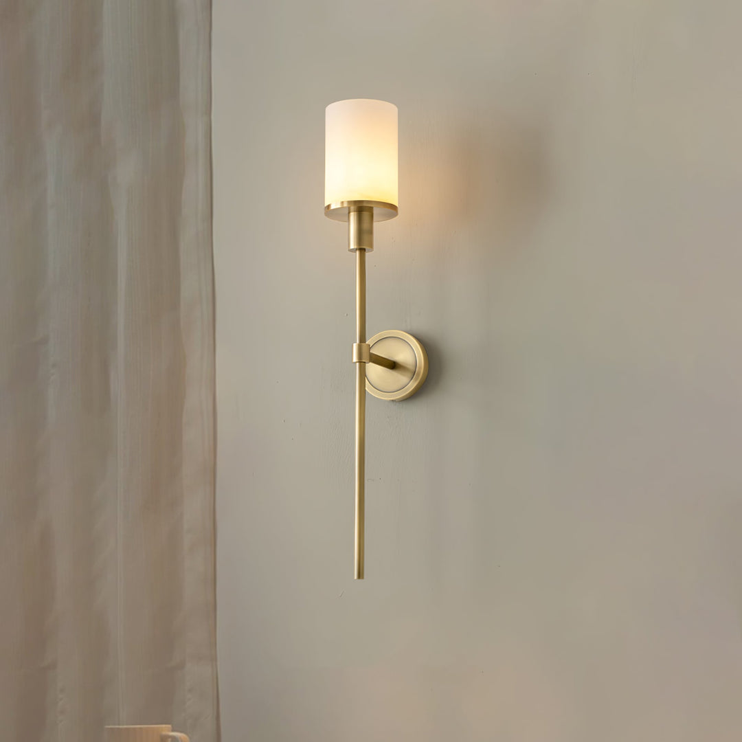 Tracie Classic Alabaster Sconce