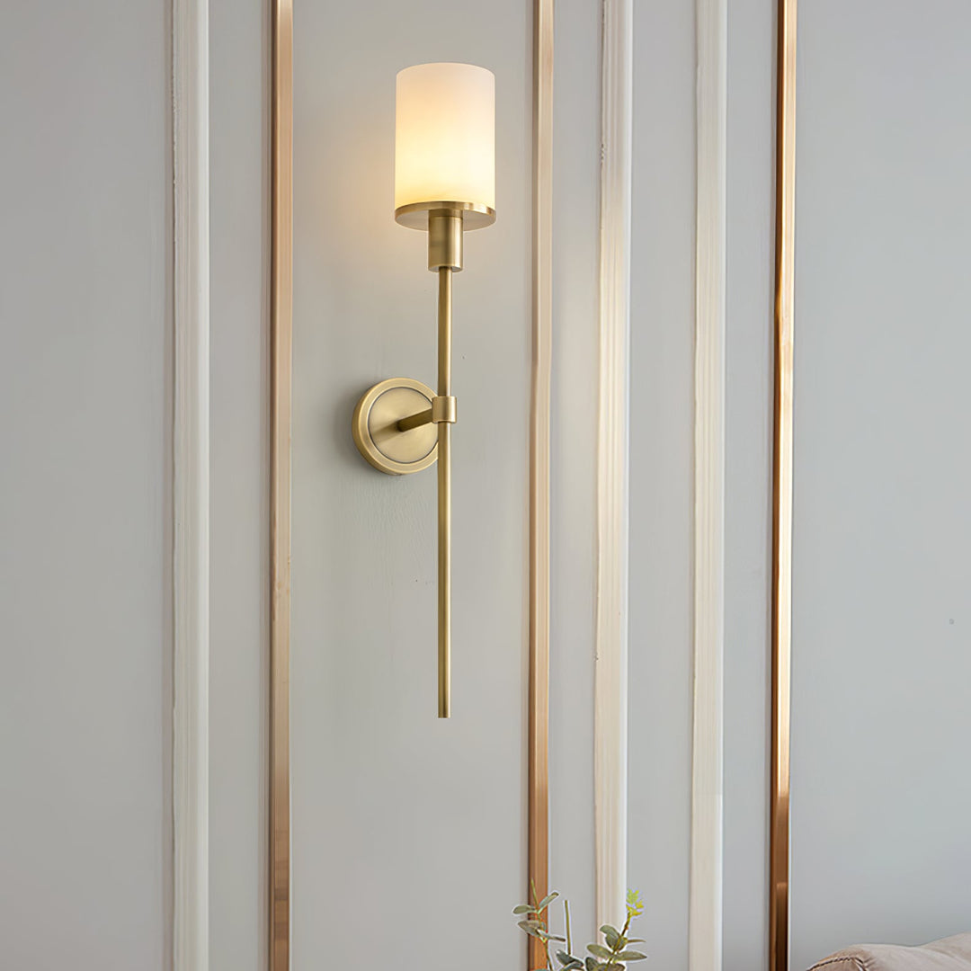 Tracie Classic Alabaster Sconce