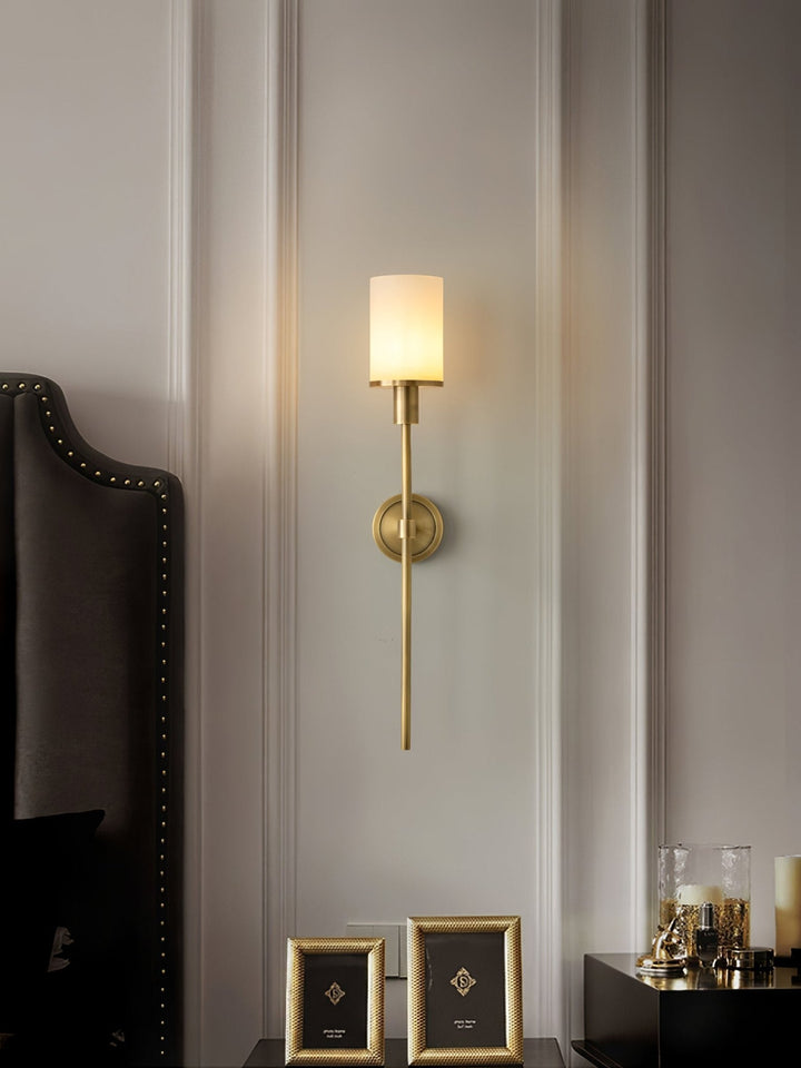 Tracie Classic Alabaster Sconce