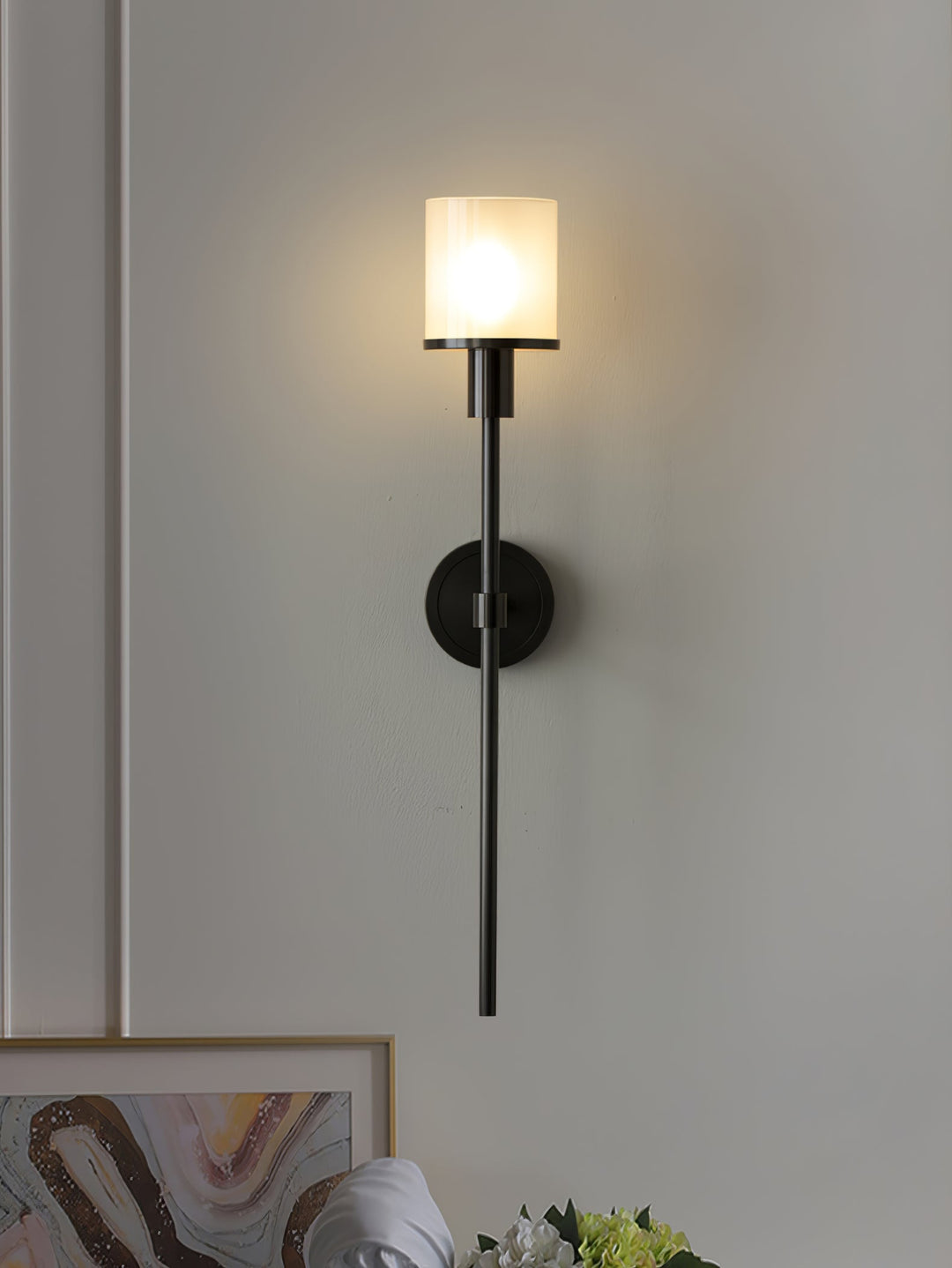 Tracie Classic Alabaster Sconce