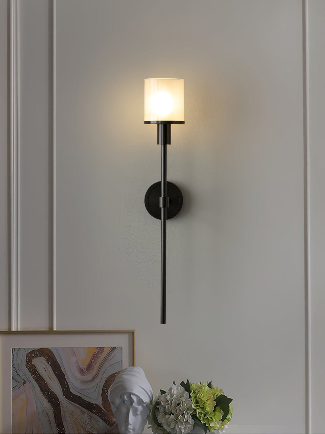 Tracie Classic Alabaster Sconce
