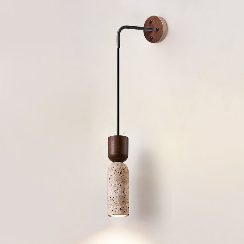 Travertine Fusion Wall Sconce
