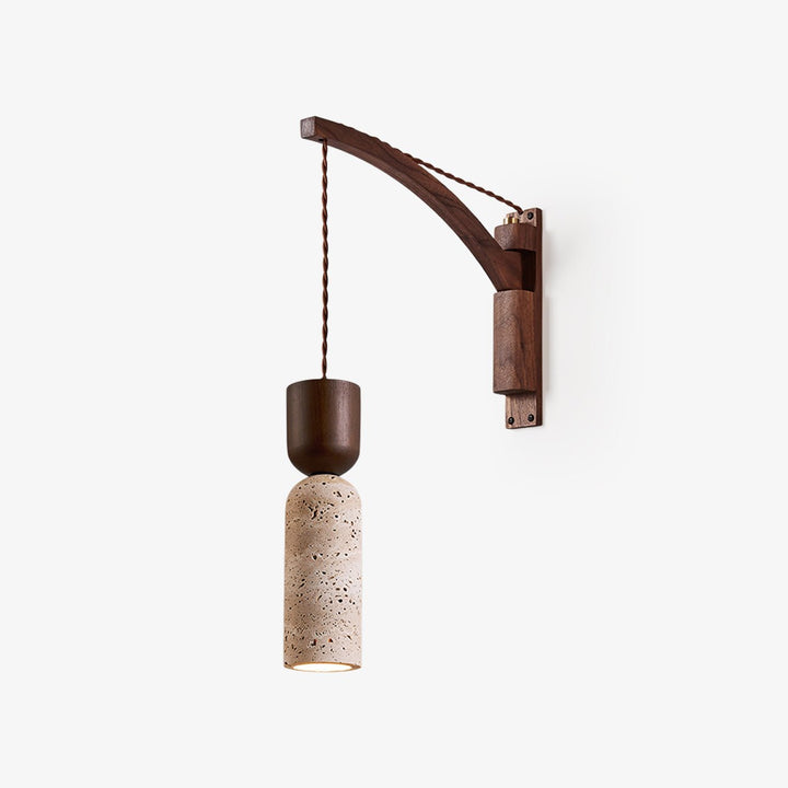 Travertine Fusion Wall Sconce