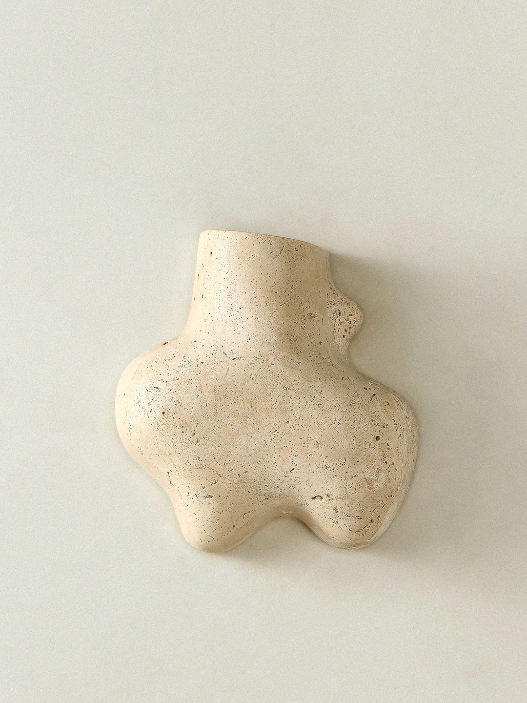 Travertine Abstract Wall Lamp