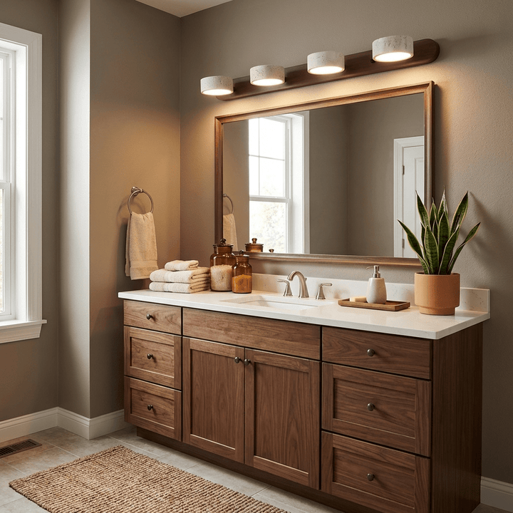 Travertine Duo Wall Light