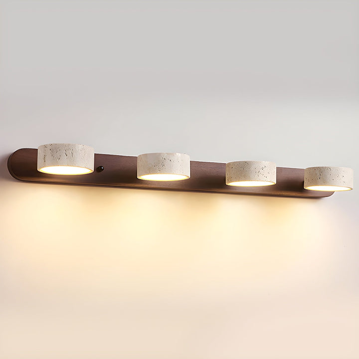 Travertine Duo Rechargeable Wall Light