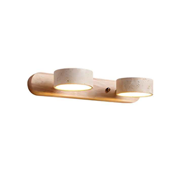 Travertine Duo Rechargeable Wall Light