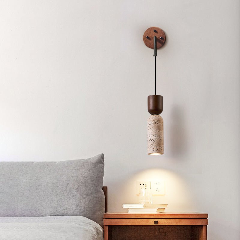 Travertine Fusion Wall Sconce