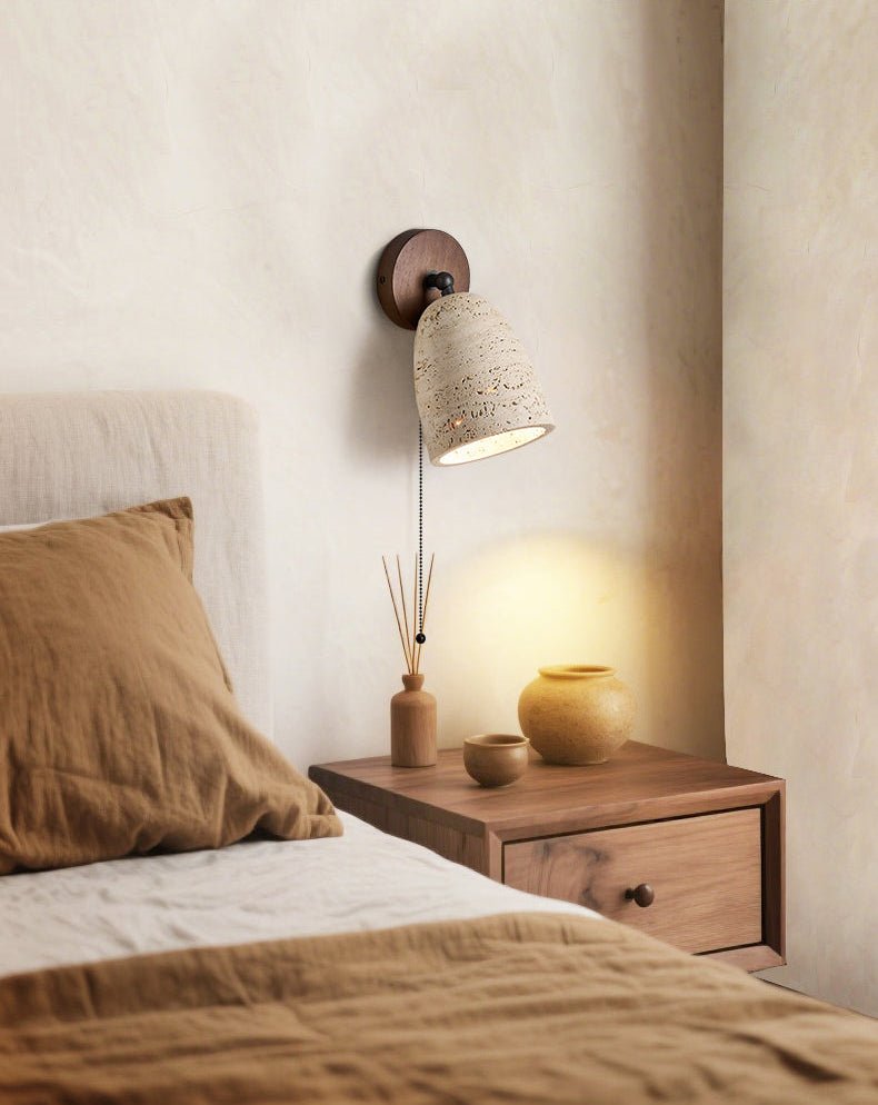 Travertine Pivoting Sconce
