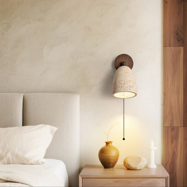 Travertine Pivoting Sconce