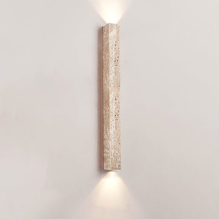 Travertine Stripe Wall Sconce
