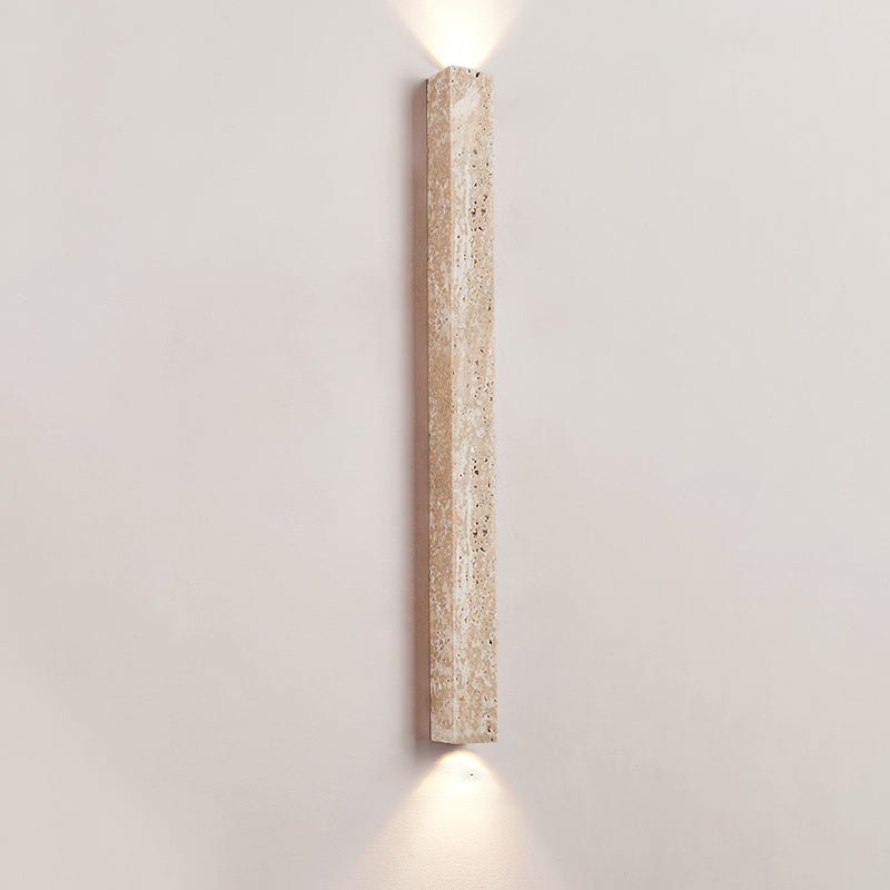 Travertine Stripe Wall Sconce