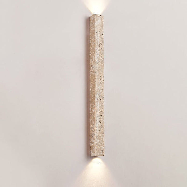 Travertine Stripe Wall Sconce