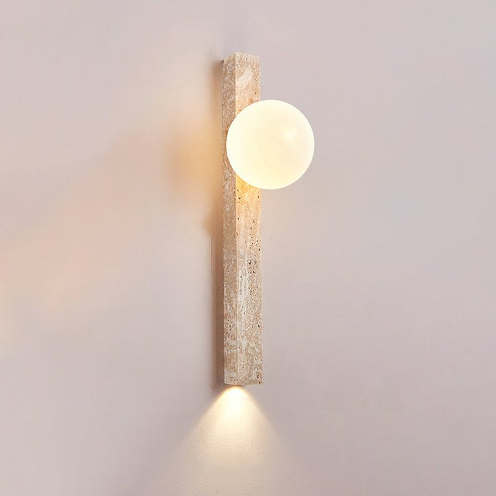 Travertine Stripe Wall Sconce
