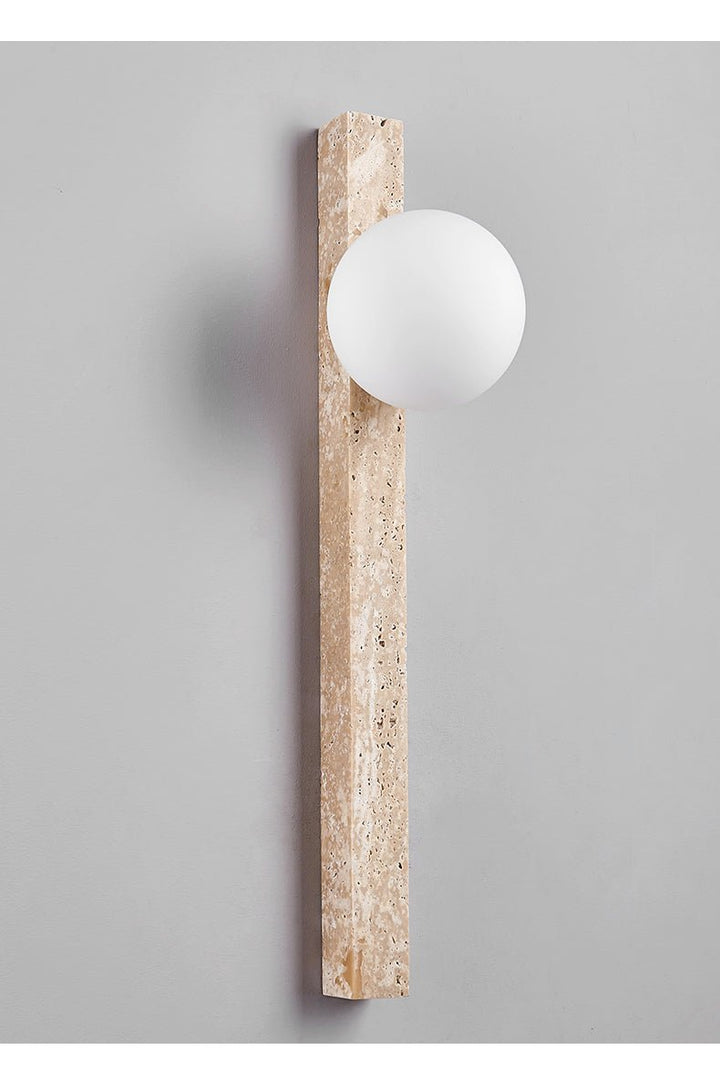 Travertine Stripe Wall Sconce