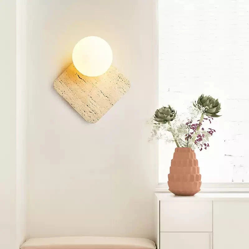 Travora Globe Wall Lamp