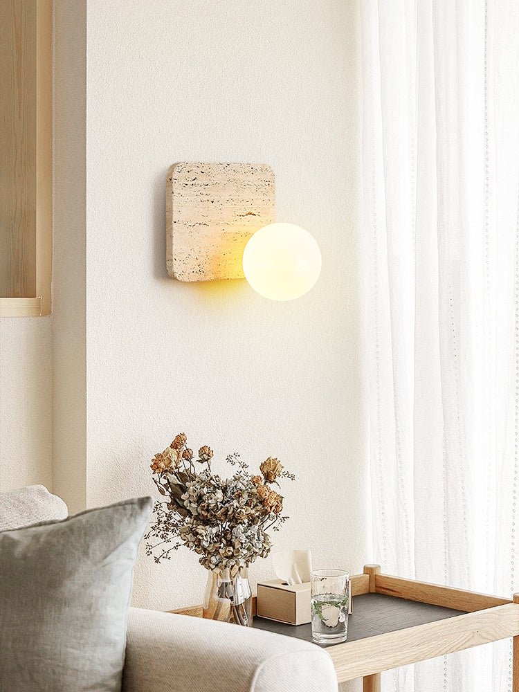 Travora Globe Wall Lamp