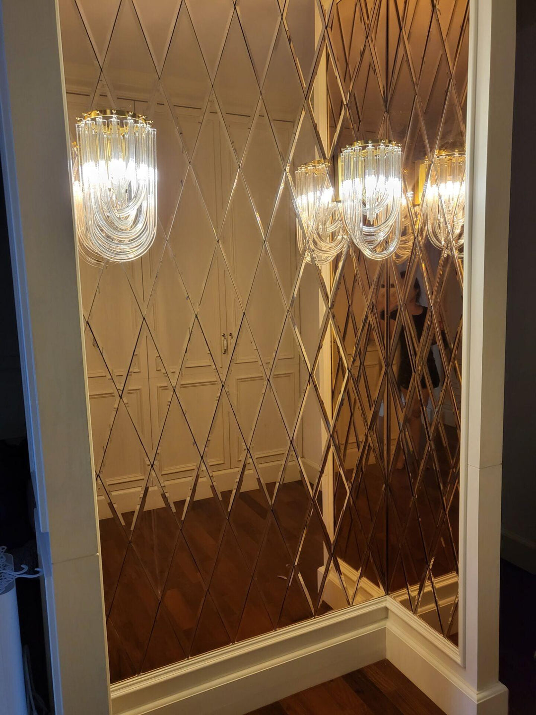 Trevi Glass Wall Lamp