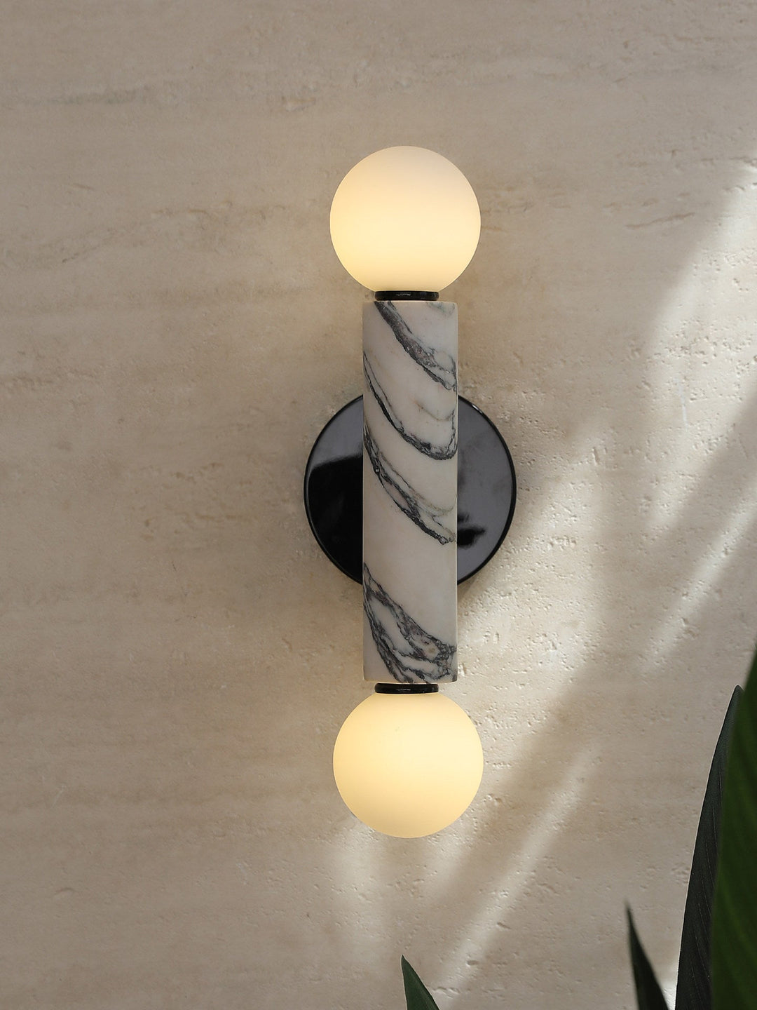 Obelisk Orb Sconce