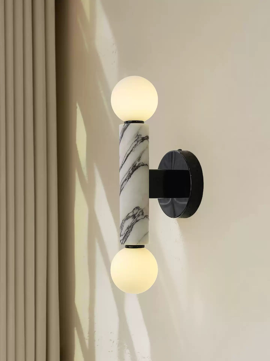 Obelisk Orb Sconce