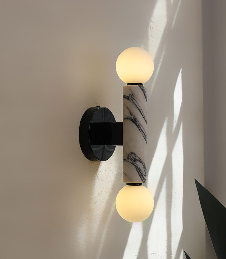 Obelisk Orb Sconce