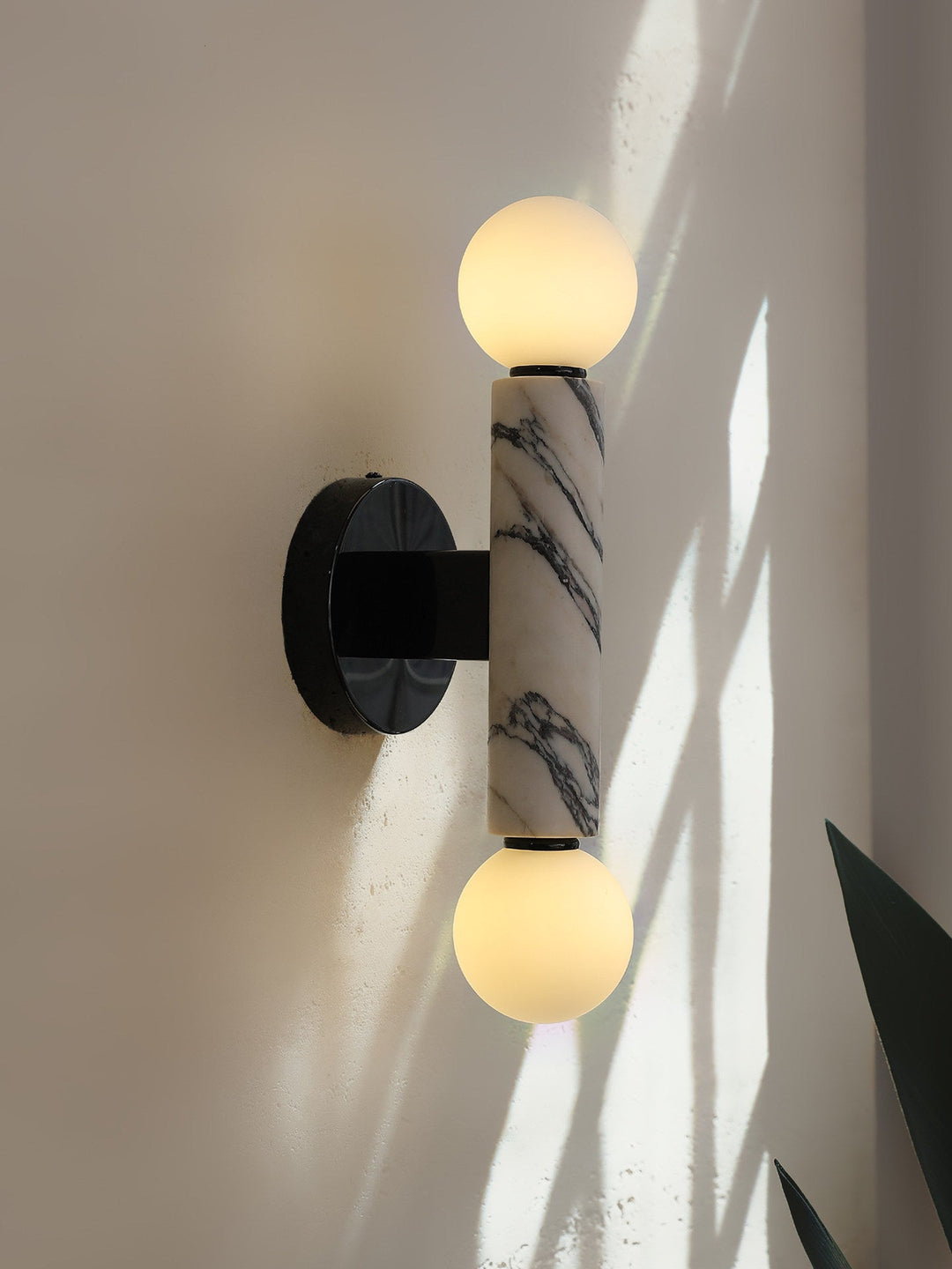 Obelisk Orb Sconce