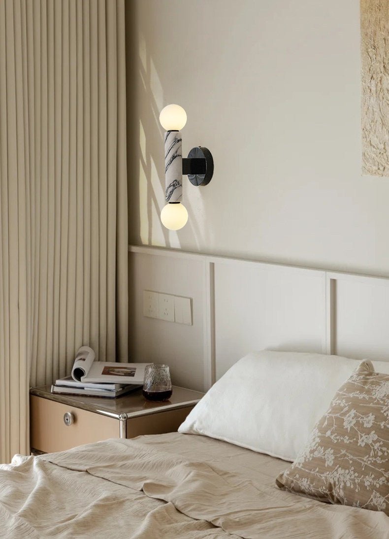 Obelisk Orb Sconce