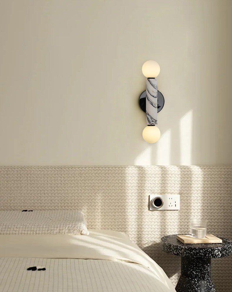 Obelisk Orb Sconce