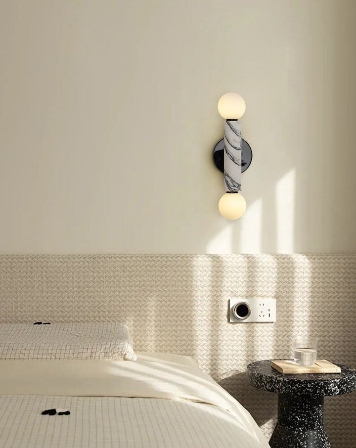 Obelisk Orb Sconce