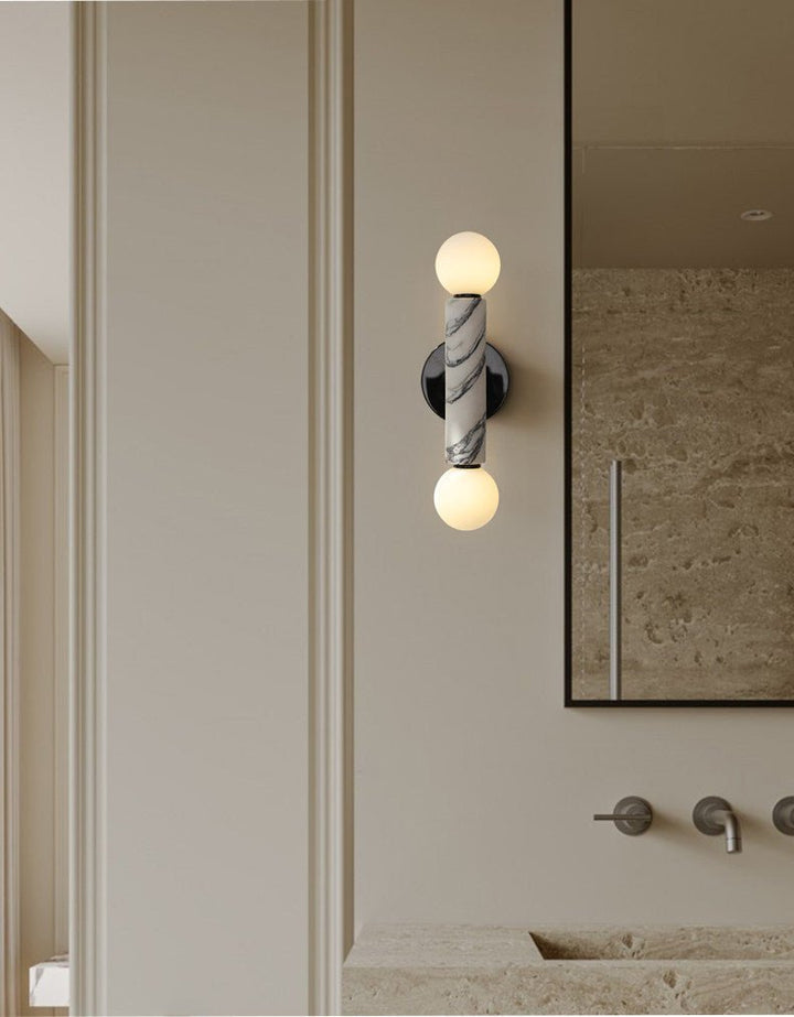 Obelisk Orb Sconce