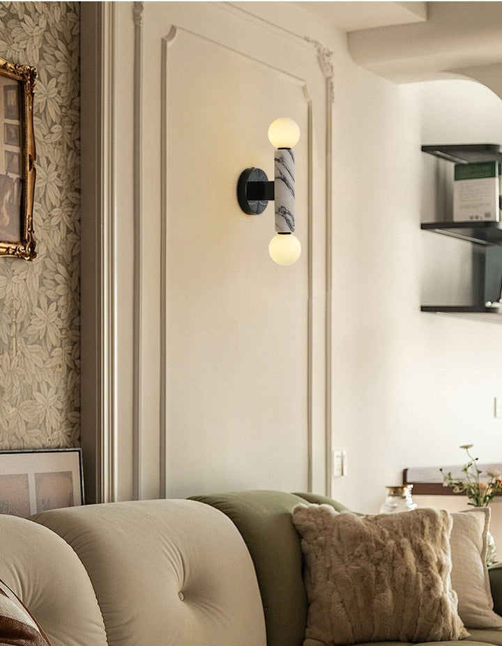 Obelisk Orb Sconce