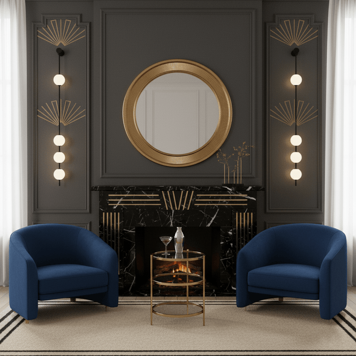 Vertical Balls Wall Lamp