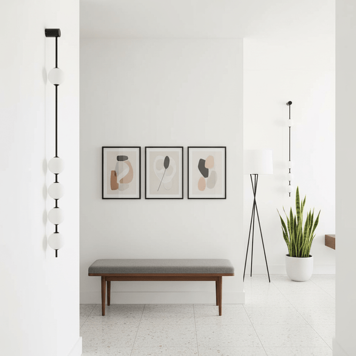 Vertical Balls Wall Lamp