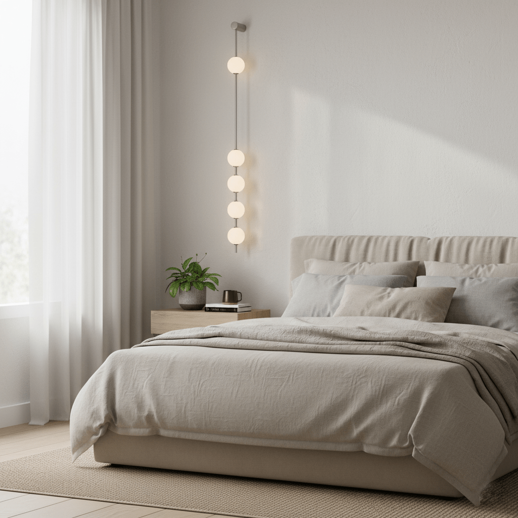Vertical Balls Wall Lamp