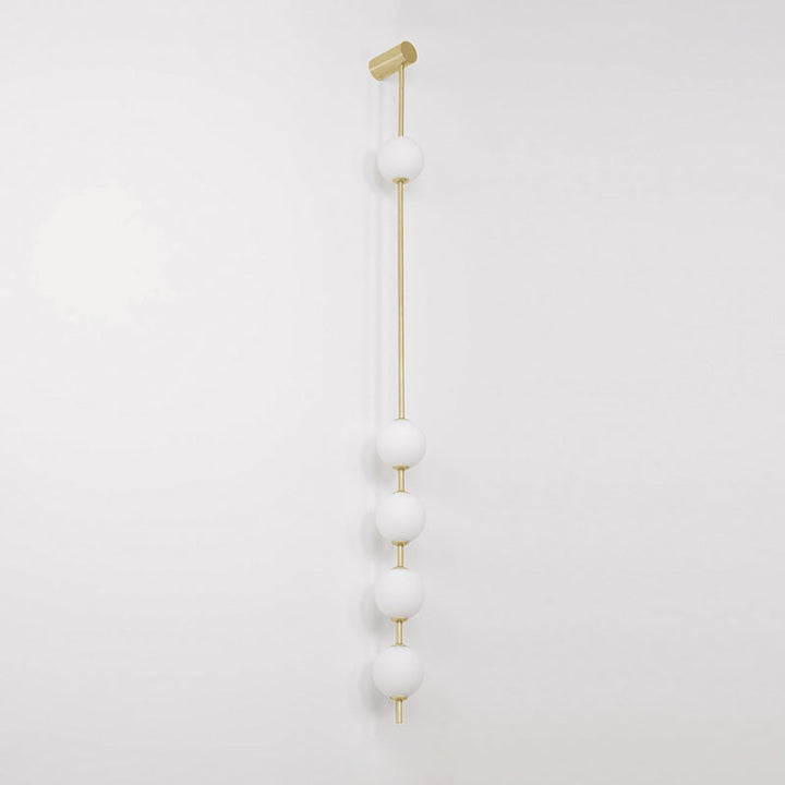 Vertical Balls Wall Lamp