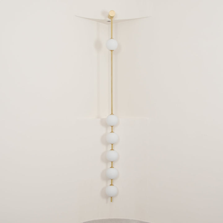 Vertical Balls Wall Lamp
