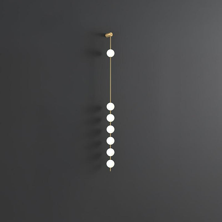 Vertical Balls Wall Lamp
