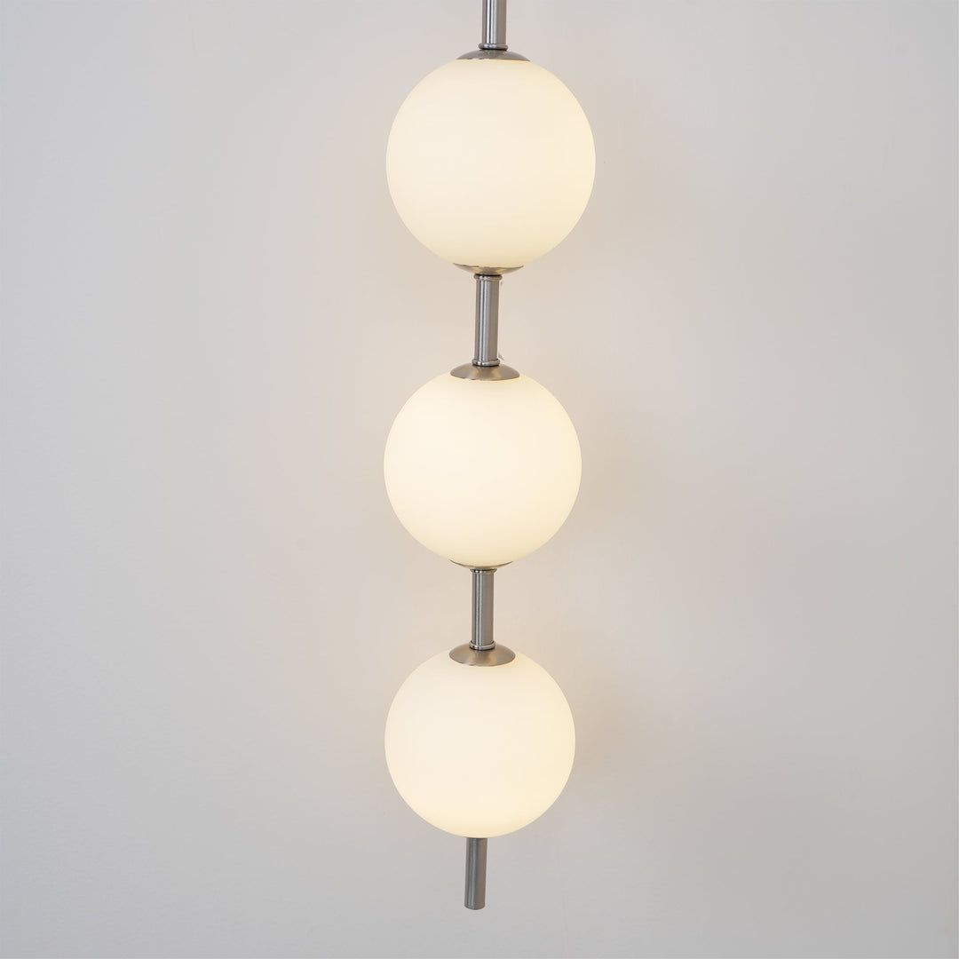Vertical Globe Wall Lamp