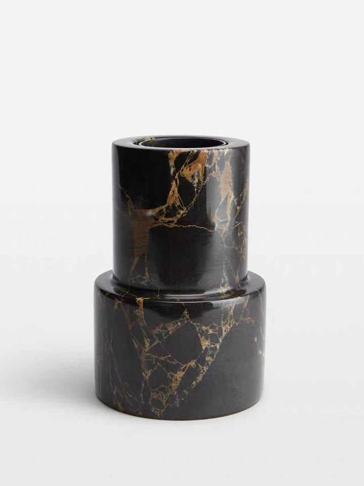 Vetra Noir Marble Vase