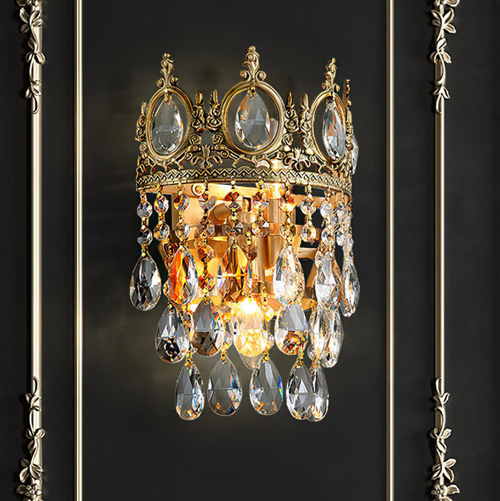 Vintage Crystal  Wall lamp