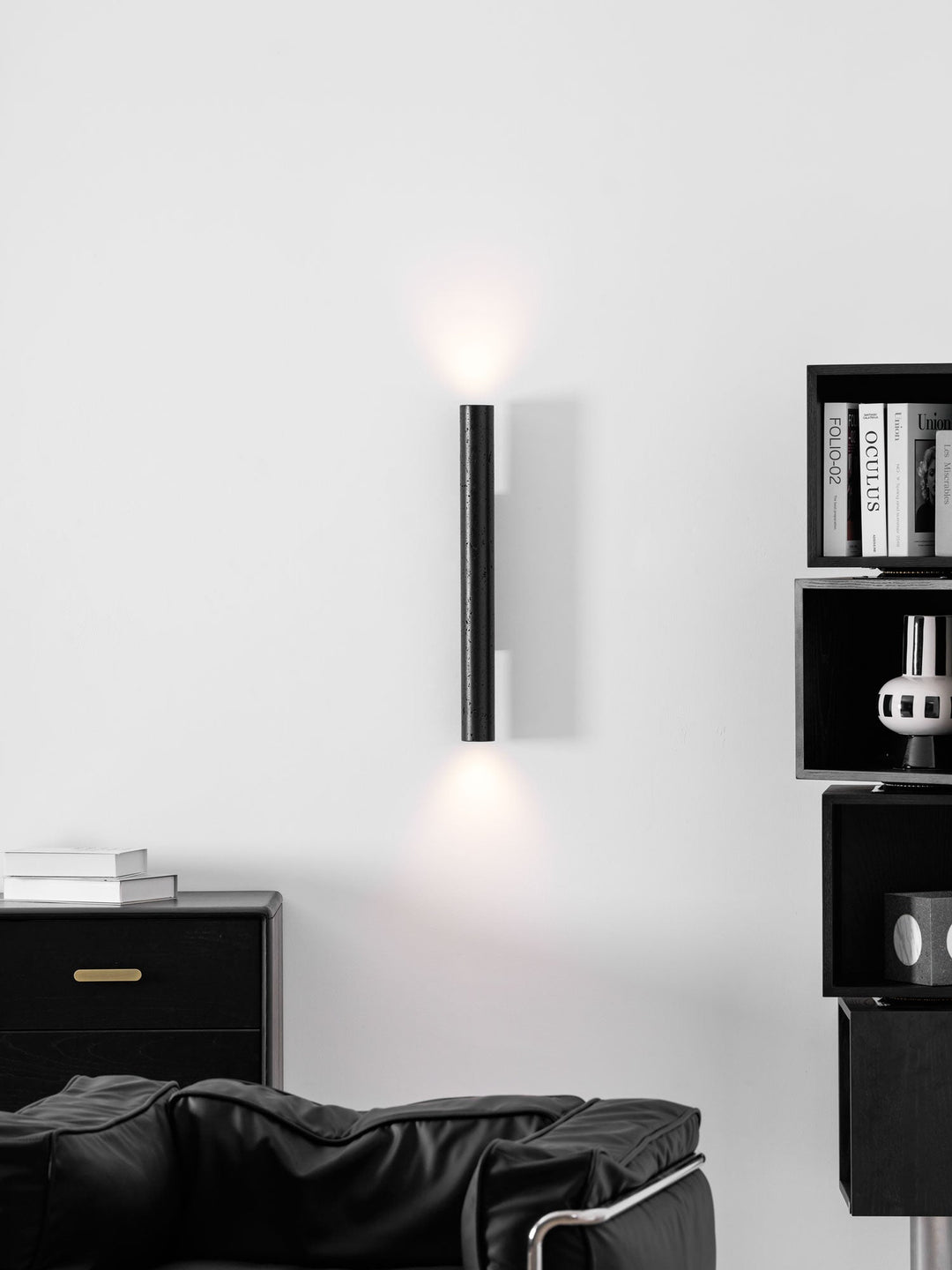 Volcanic Noir Wall Sconce